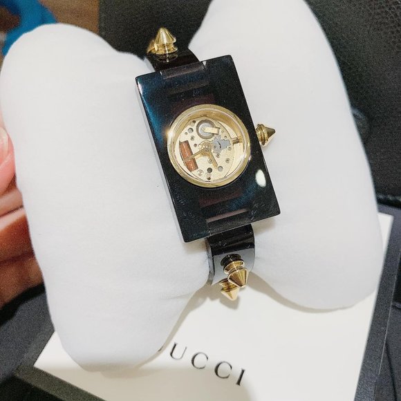 Sale! New! Gucci Rare Skeleton Glass Women\'s Watch